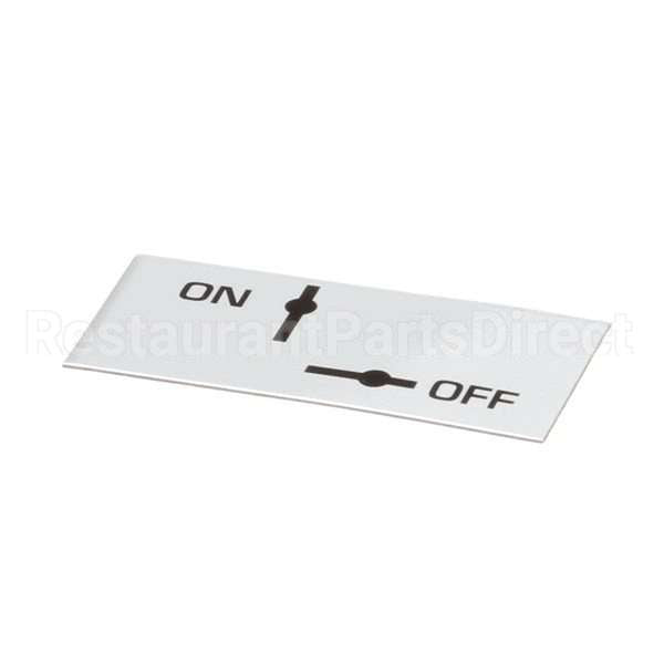 00-414708-00001 Compatible Hobart Plate, On-Off