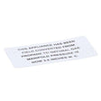 00-421727-00002 Compatible Vulcan Plate, Propane To Natura L Gas