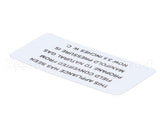 00-421727-00002 Vulcan Hart Plate,Propane To Natural Gas