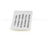 00-421727-00006 Vulcan Hart Plate,Propane To Natural Gas