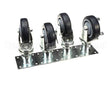 00-421893-000G1 Vulcan Hart Plate Mount Caster Kit, 4 Casters