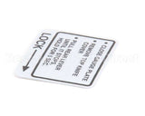 00-437239 Hobart Label,Instruction