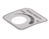 00-478265 Hobart Label,Speed Select (Domestic)