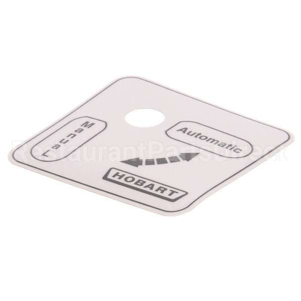 00-479288 Compatible Hobart Label, Auto/Man(Domestic)