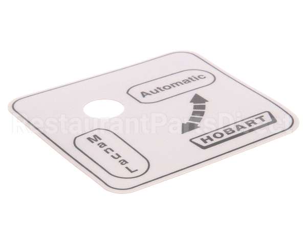 00-479288 Hobart Label,Auto/Man (Domestic)