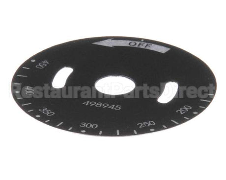 00-498945 Vulcan Hart Dial, Vcrg Temperature