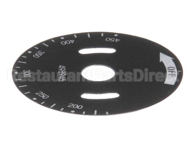00-498945 Vulcan Hart Dial, Vcrg Temperature