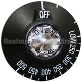00-499678-00001 Compatible Hobart Oven Black Knob