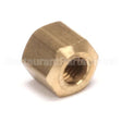00-719238 Compatible Vulcan Nut, 1/4 Brass Hex