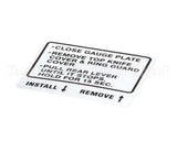 00-914681 Hobart Label, Instruction