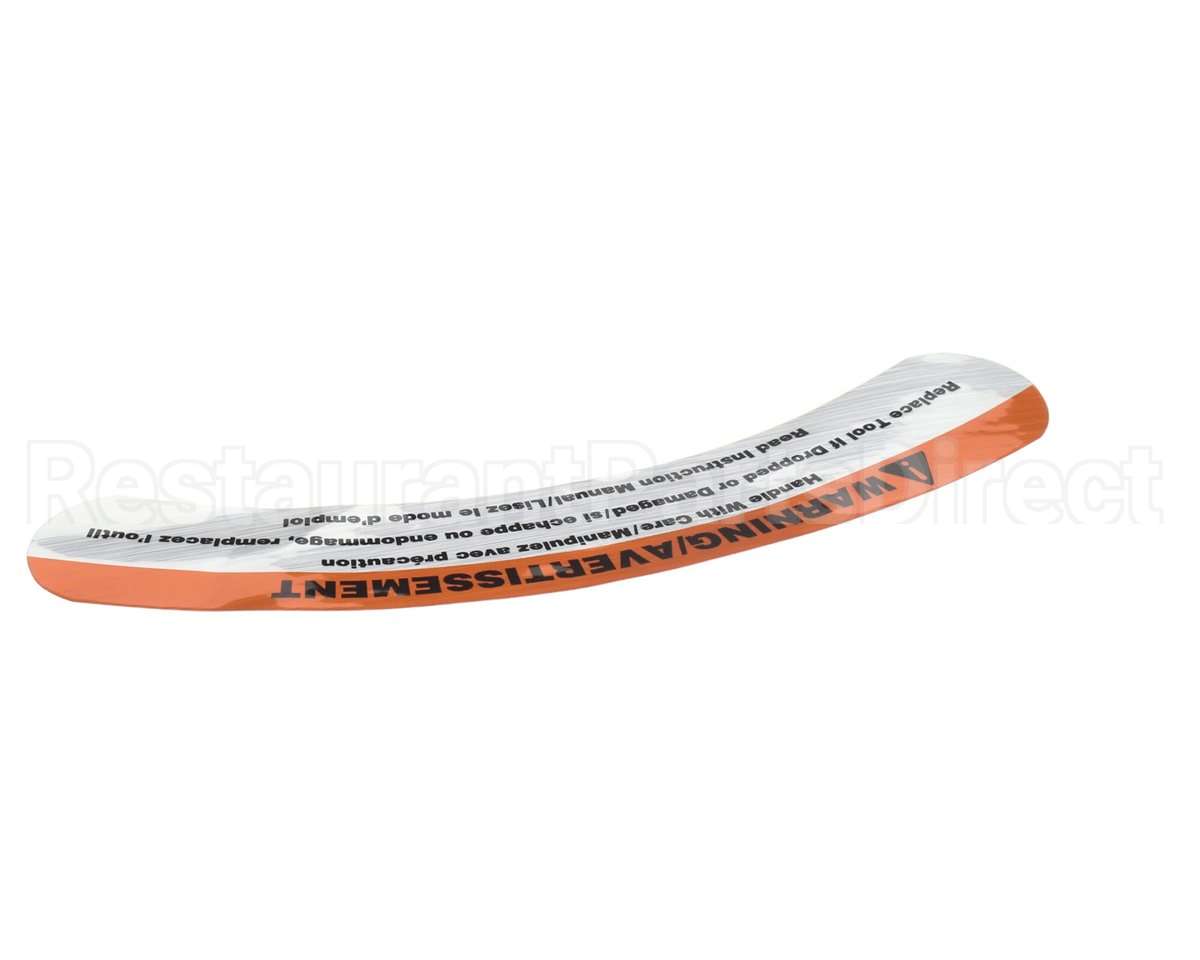 00-916957-00020 Hobart Label, Warning, Bilingual