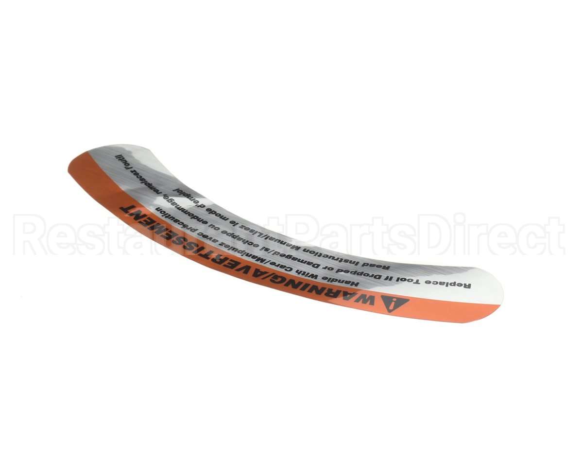 00-916957-00020 Hobart Label, Warning, Bilingual