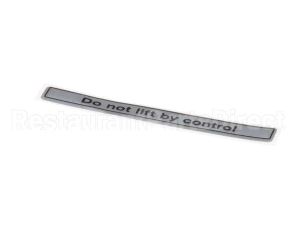 00-916957-00050 Hobart Label, Slicer Lifting Message