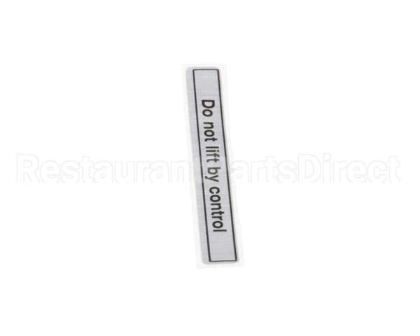 00-916957-00050 Hobart Label, Slicer Lifting Message
