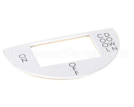 00-957609-00001 Vulcan Hart Label, On-Off Cool Down