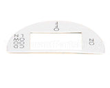 00-957609-00001 Vulcan Hart Label, On-Off Cool Down