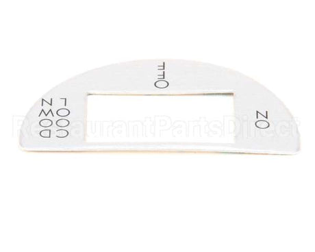 00-957609-00001 Vulcan Hart Label, On-Off Cool Down