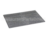 00-974827 Hobart Label, Dishwasher-Bilingual