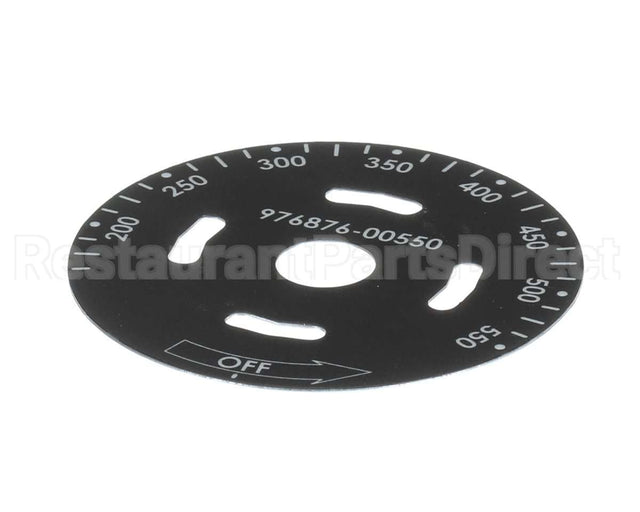 00-976876-00550 Vulcan Hart Temp Dial 550F