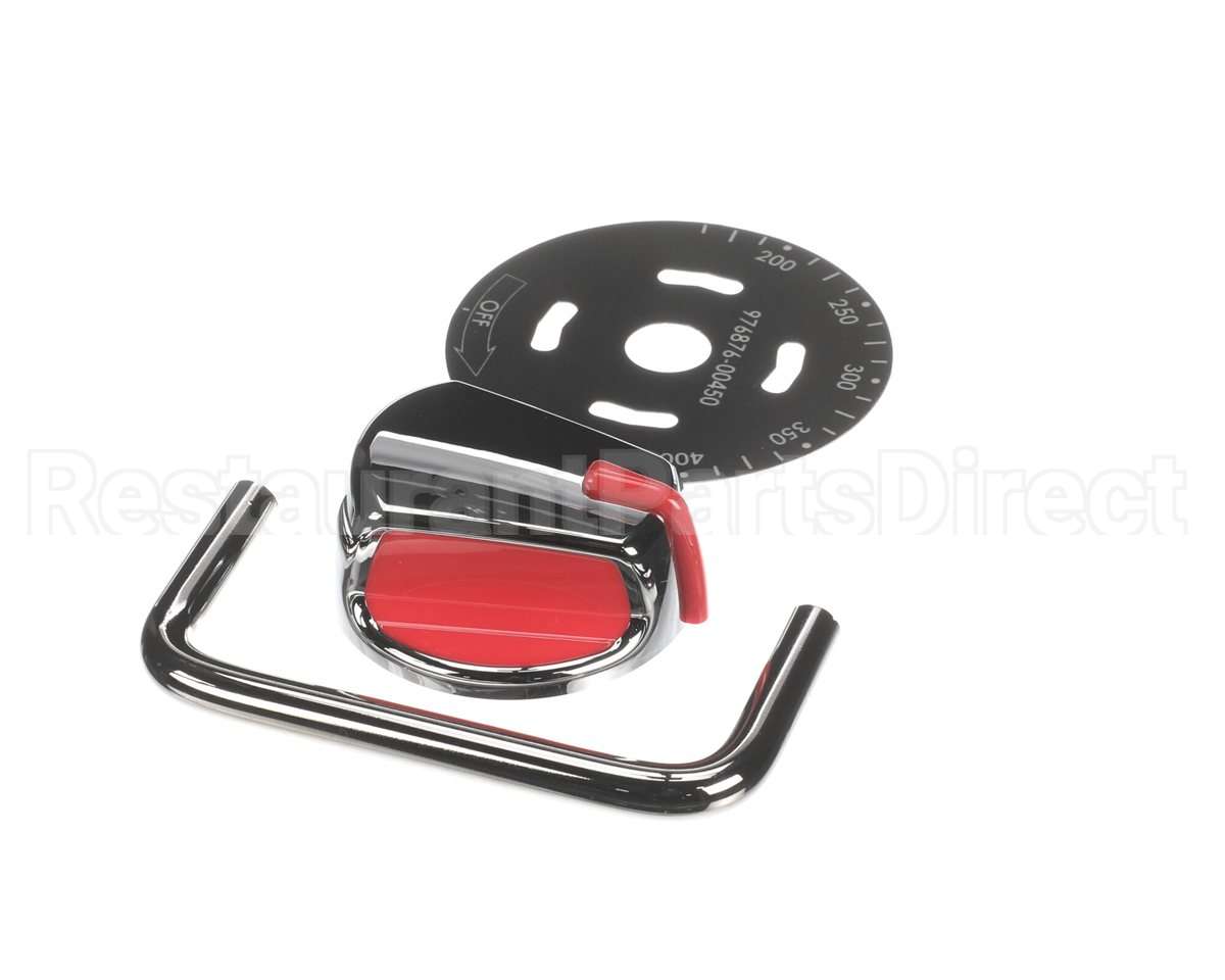 00-978900-10003 Hobart Knob & Dial Kit, 900Rx, Msa And Asa (Chr