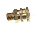000-0242 Spray Master Socket, Qc, F-T, 3/8" Brass