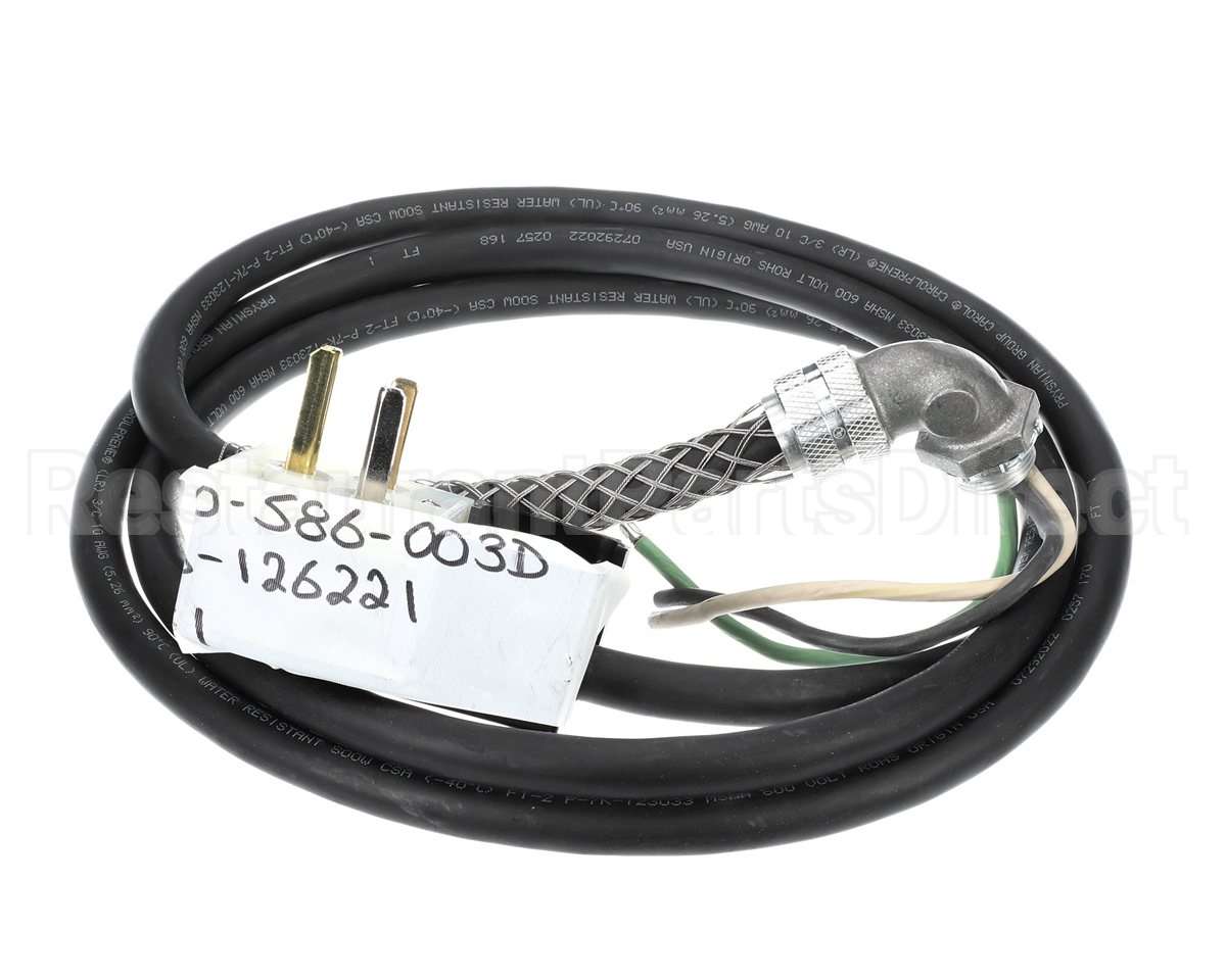 000-586-003D-S Delfield Assembly,Cord/Plug,#10/3,5- 30P