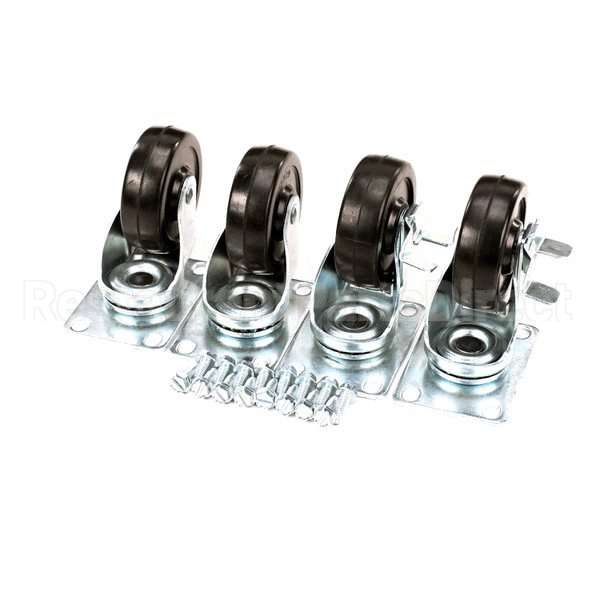 000-AXD-0041-S Compatible Delfield Caster 3 400/4000/4400, 4 Pcs