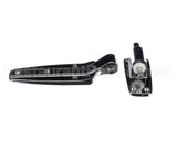 000000028 Imperial Brown Jshape Hinge- 1248-Flush- Chrome