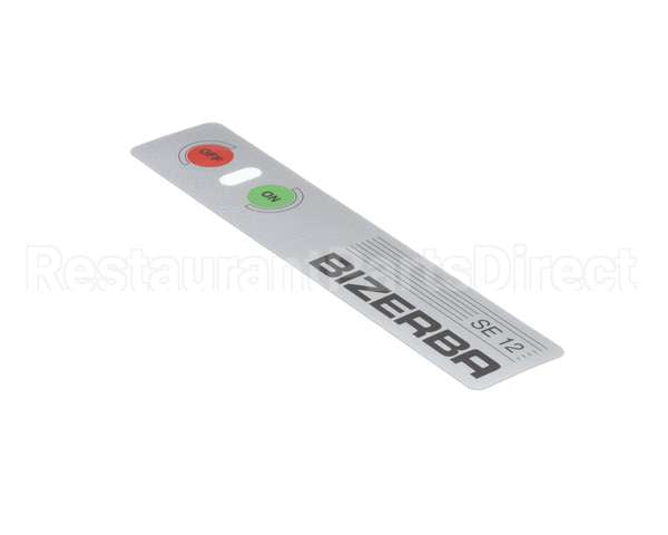 000000060376400300 Bizerba Decal, On/Off