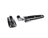 00000028 Imperial Brown Jshape Hinge- 1248-Flush- Chrome