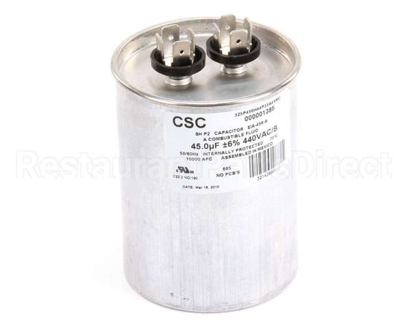 000001395 Manitowoc Ice Capacitor Run 45Mfd 440Vac