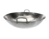 00001245 Imperial 24 Inch Wok Round Bottom With Two Metal