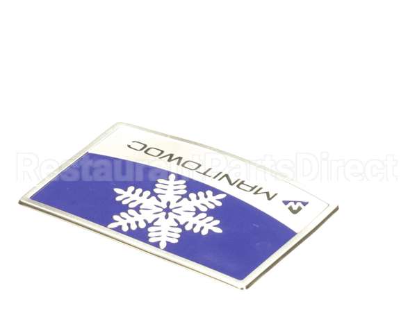 000014806 Manitowoc Ice Label Logo-Snowflake Welbilt