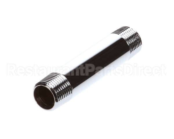 000358-40 T&S Brass Nipple / Riser, 3/8 Npt X 3 Long, Chrome