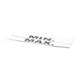 000558 Compatible Groen Label Maximum & Minimum