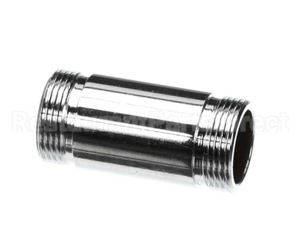 000694-40 T&S Brass B-0107 Short Nipple (Chrome-Plated)