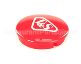 001193-19NS T&S Brass Snap-In Index Button, Red (T&S Logo)