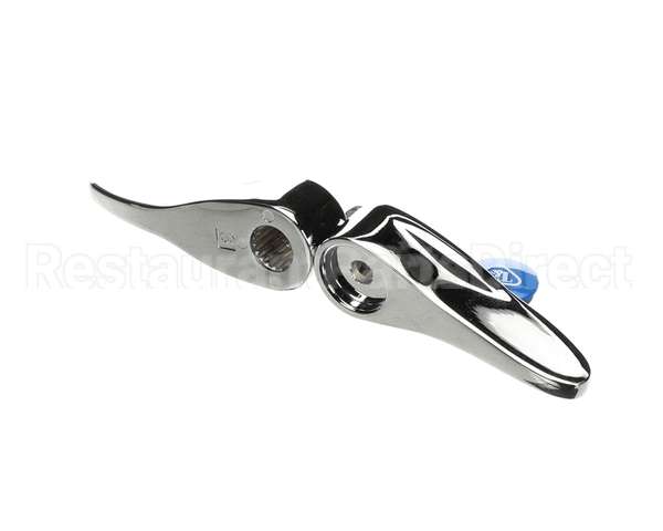001636-45NS-M2 T&S Brass New-Style Lever Handles, Blue Indexes (T