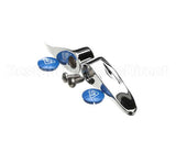 001636-45NS-M2 T&S Brass New-Style Lever Handles, Blue Indexes (T