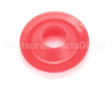 001661-45 T&S Brass Index Ring, Hot Water (Red)