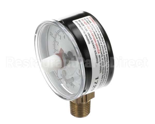 00211907 Multiplex Gauge 0-150 Psi 1/4Npt Btmmount