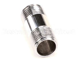 002341-40 T&S Brass Nipple 38 Npt X 112 Long (Chrome Pla