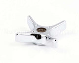 002521-45 T&S Brass 4-Arm Kitchen Handle, Chrome-Plated