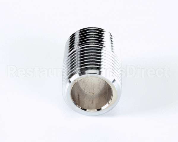 002534-25 T&S Brass 1/2 Npt Close Nipple (Chrome Plated)