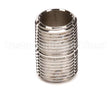 002535-25 T&S Brass 3/8 Npt Close Nipple (Chrome Plated)