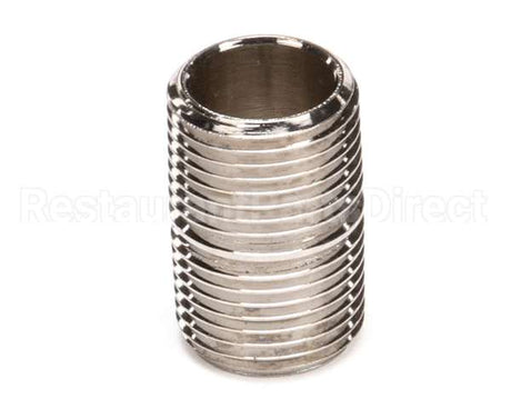 002535-25 T&S Brass 3/8 Npt Close Nipple (Chrome Plated)