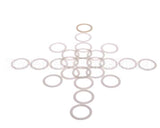 002601-45M25 T&S Brass Top Gaskets For Eterna Cartridge (25 Per