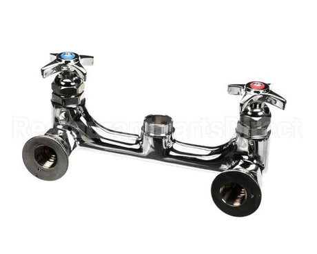 002840-40 T&S Brass Big-Flo Faucet Assembly, Swivel Outlet,