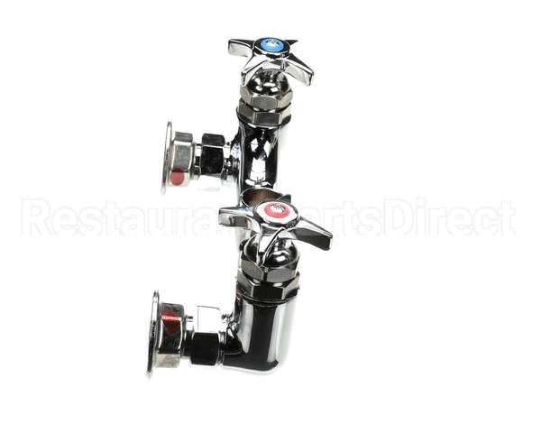 002840-40 T&S Brass Big-Flo Faucet Assembly, Swivel Outlet,