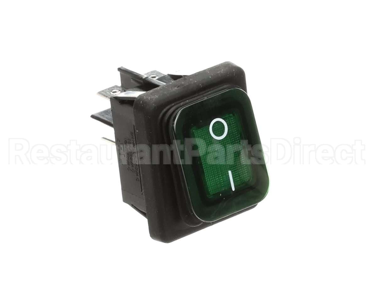 003048 Preprite Desmon R25-0010 Main Switch Green Double